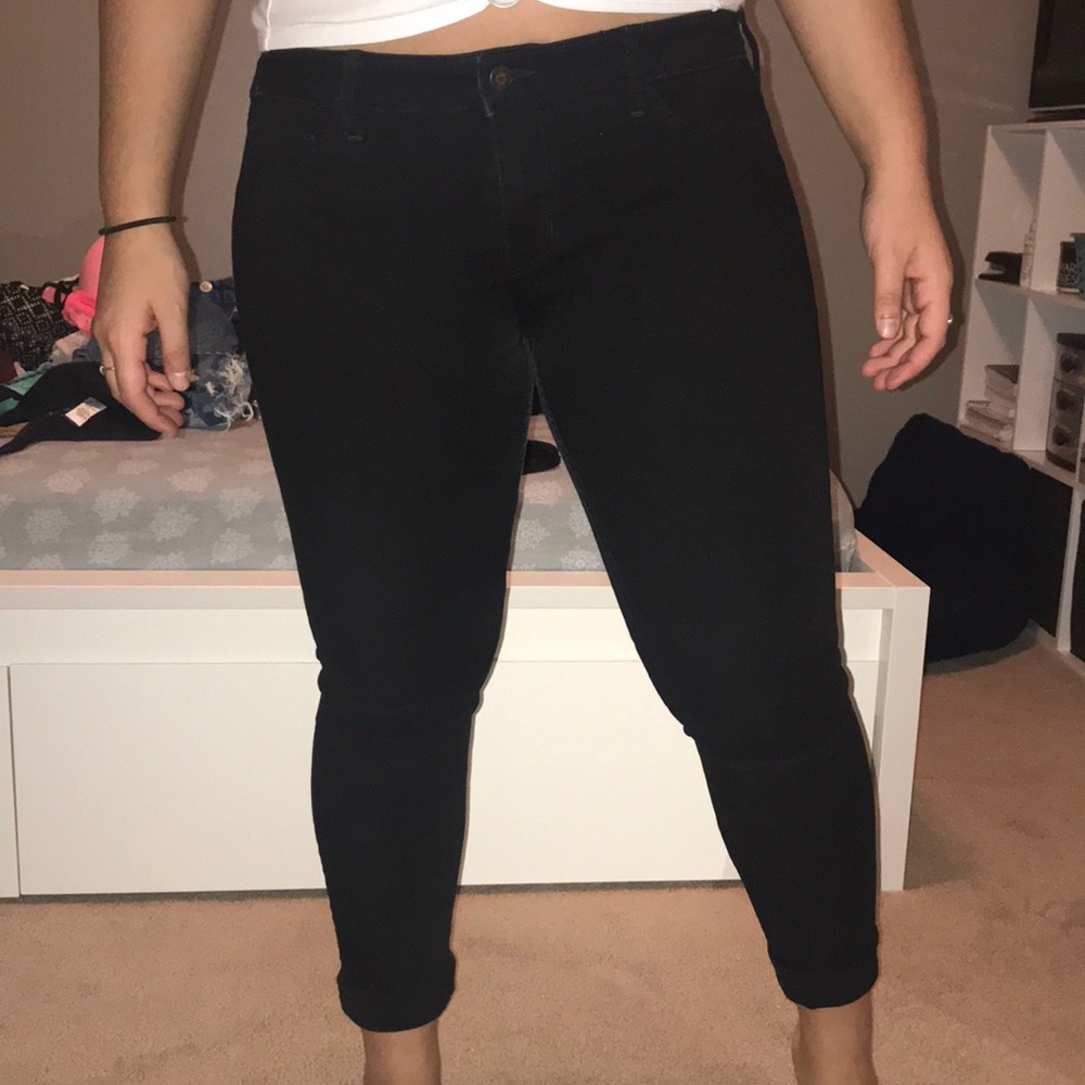 Hollister black jeans